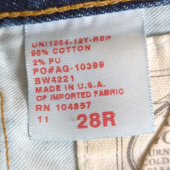 Adriano Goldschmied Patchwork Low Rise Straight Leg Jeans - Picture 5 of 14